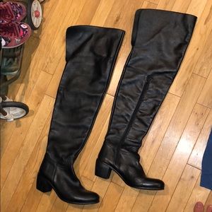 NWT Sixtyseven thigh high boots